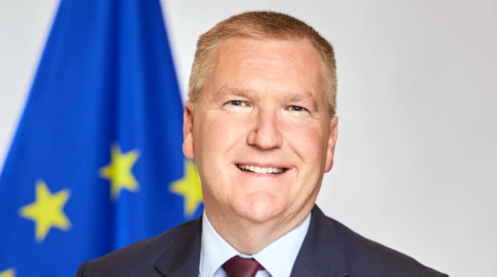 Comisarul european pentru democrație, justiție, Michael McGrath. FOTO: Comisia Europeană