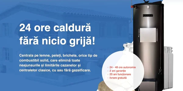 centrala pe lemne tip lumanare jpg