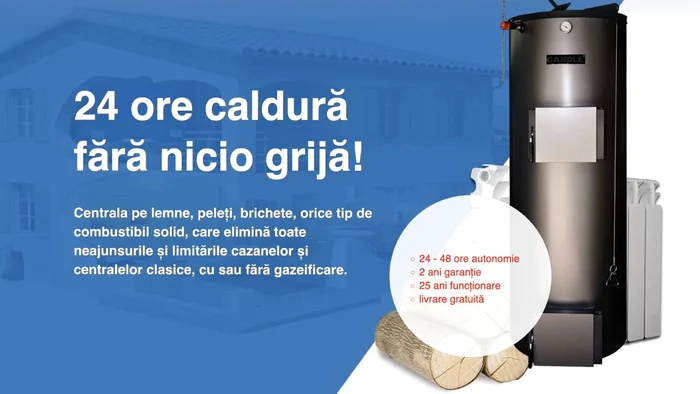 centrala pe lemne tip lumanare jpg