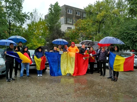 Acţiune Curăţăm Galaţiul la cavoul roman FOTO Comunitatea Curăţăm Galaţiul