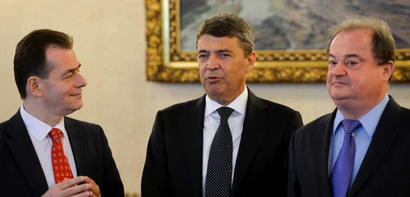 Ludovic Orban, Marian Petrache şi Vasile Blaga. FOTO Mediafax