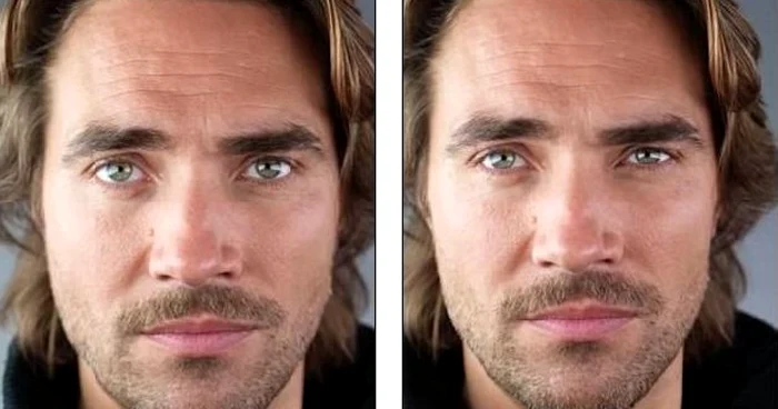 Americanul Peter Hurley a inventat termenul de „squinch“, o expresie facială care, spune el, poate să ofere oricui un strop de sex-appeal FOTO Daily Mail