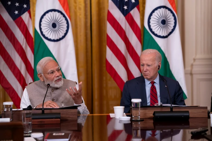 Narendra Modi și Joe Biden FOTO Profimedia