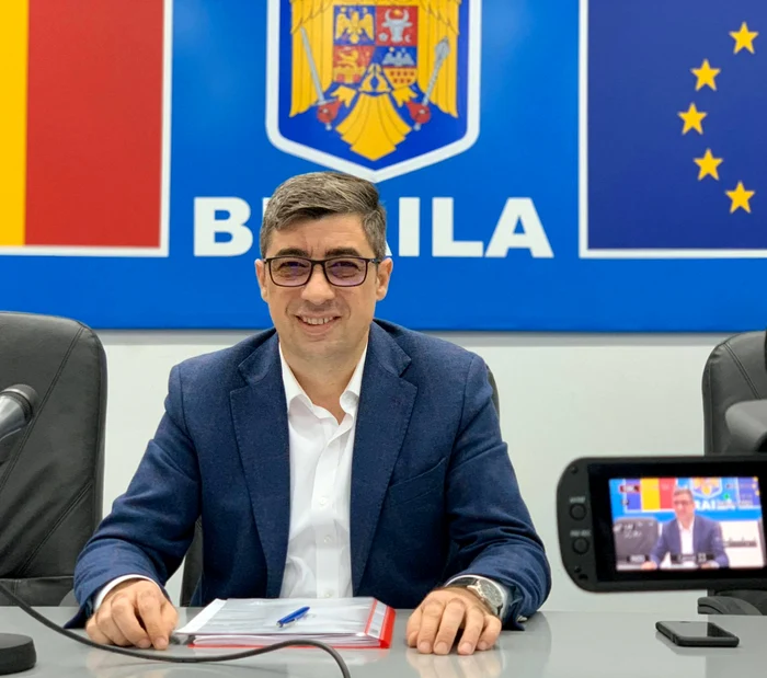 Președintele CJ Brăila Francisk Iulian Chiriac Foto: Facebook