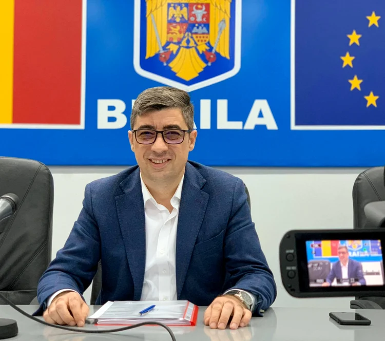 Președintele CJ Brăila Francisk Iulian Chiriac Foto: Facebook
