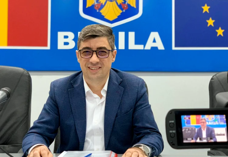 Francisk Iulian Chiriac, președinte CJ Brăila FOTO: Facebook