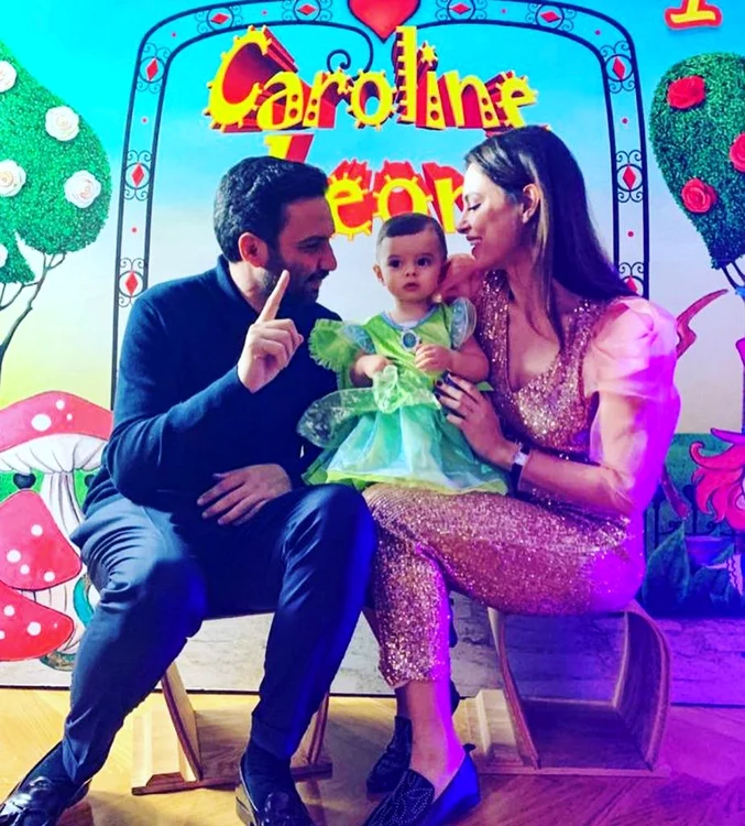 
    Fetița lui Catrinel Menghia și a lui Massimiliano Di Lodovico a împlinit un anfoto: arhiva personală  