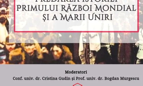 Masă rotundă  Predarea Istoriei Primului Război Mondial și a Marii Uniri în contextul Centenarului jpeg