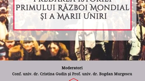 Masă rotundă Predarea Istoriei Primului Război Mondial și a Marii Uniri în contextul Centenarului jpeg
