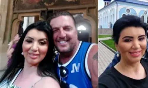 Adriana Bahmuteanu, George Restivan, foto arhiva jpg