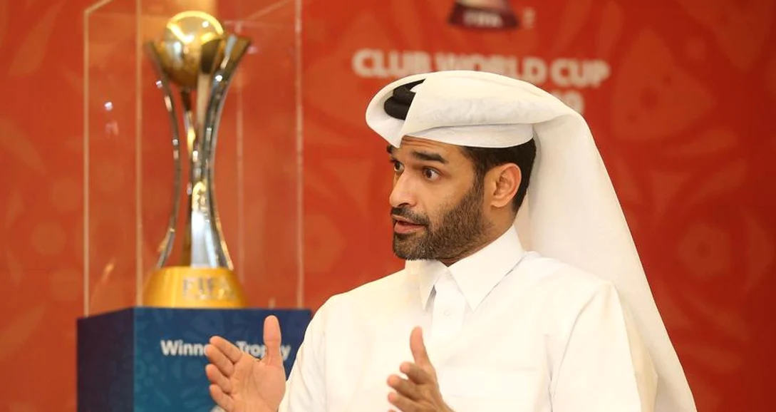 Hassan Al-Thawadi, de la Comitetul de Organizare, a vorbit, emoționat, pe scena Fan Fest-ului.