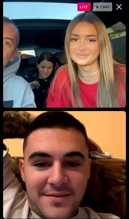 
    Mario Fresh și Iuliana Beregoi au făcut un live împreună pe InstagramFoto: Arhivă personală  