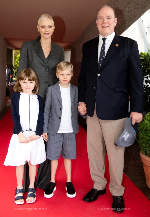 Familia regală de Monaco. Foto: ERIC MATHON / Palatul regal monegasc