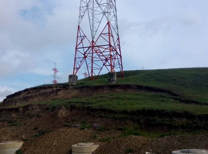 Stalp centura Suceava. FOTO Danut Zuzeac