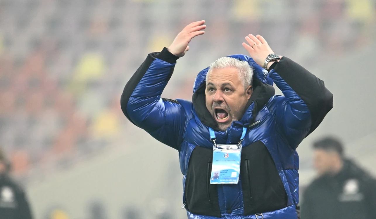 Marius Șumudică, recunoscut pentru „ieșirile” sale (FOTO: Sportpictures)