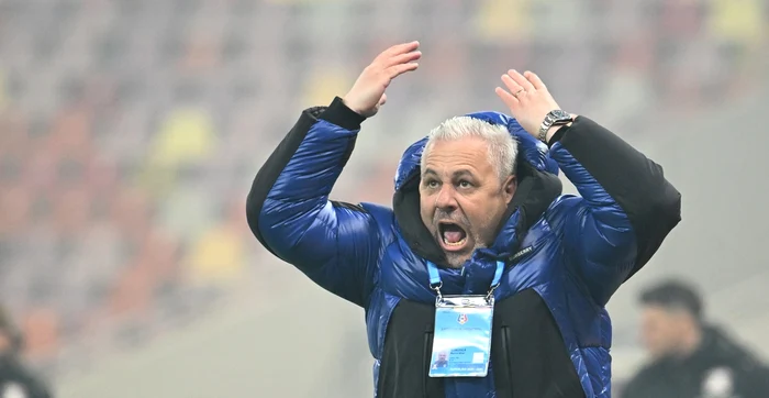 Marius Șumudică vrea să continue la Rapid, dar în termenii săi. Foto Sportpictures