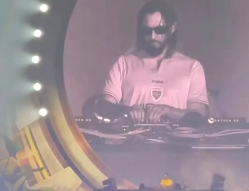 Salvatore Ganacci a făcut spectacol în NIBIRU/ sursa Tiktok