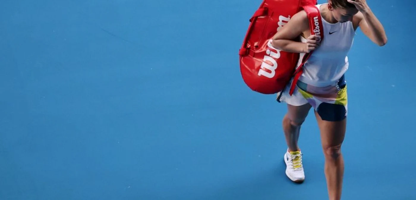Simona Halep s-a oprit în semifinale la Australian Open 2020. Foto: WTA via Twitter