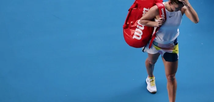 Simona Halep s-a oprit în semifinale la Australian Open 2020. Foto: WTA via Twitter