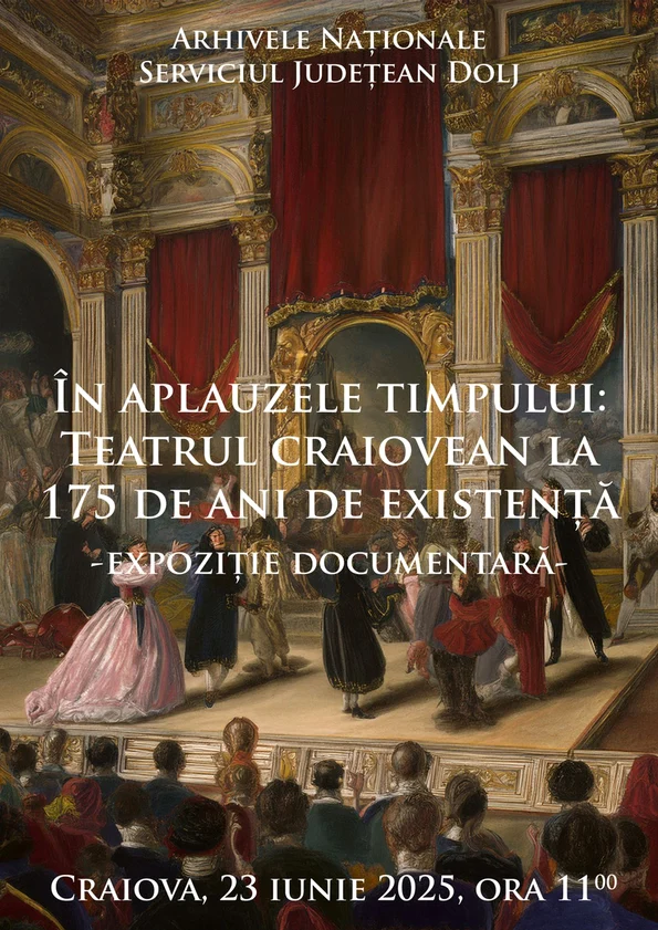 Vernisajul expoziției „În aplauzele timpului: teatrul craiovean la 175 de ani de existență”