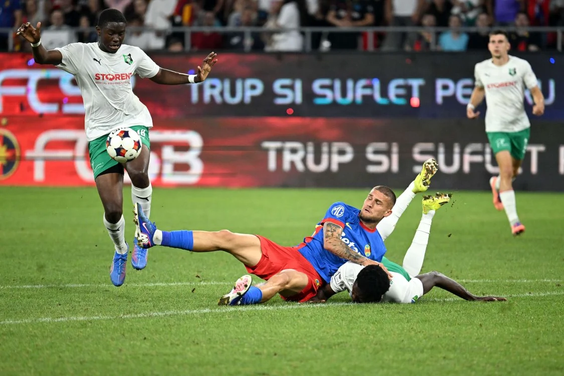 FCSB a fost la pământ contra letonilor de la Auda (FOTO: Sportpictures)