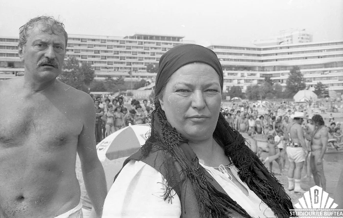 Imagini de colecție din timpul filmărilor Fotograf de platou Maria Catargiu (Studiourile Buftea)