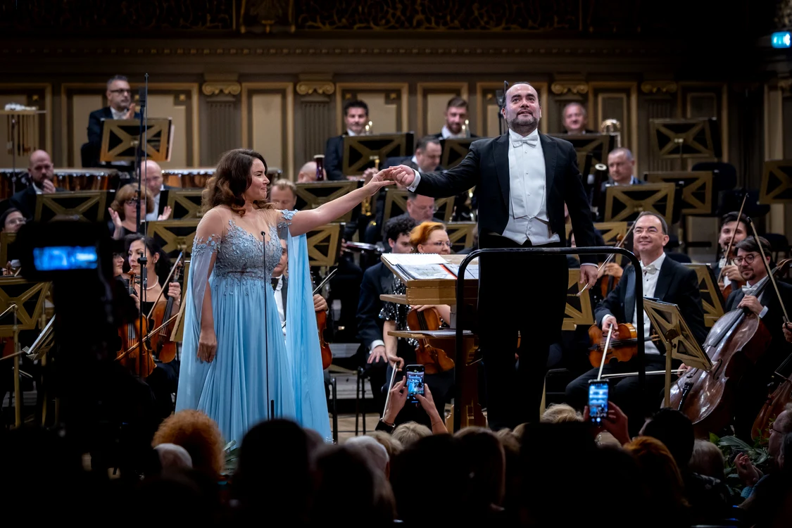 Sonya Yoncheva și Francesco Ivan Ciampa. Foto Ciprian Zinca