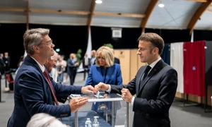 alegeri Franța Emmanuel Macron vot FOTO profimedia 0887983079 jpg
