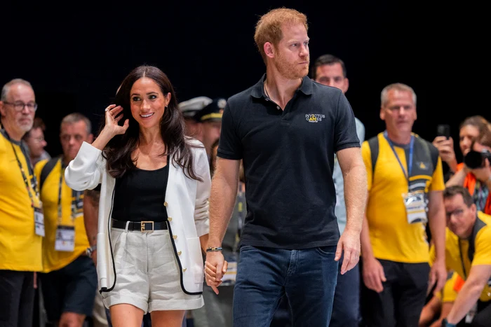 Meghan Markle și Prințul Harry la Invictus Games.