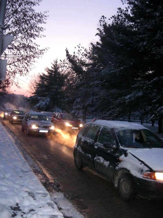 Senzaţii tari la 20 km/h în această dimineaţă pe străzile din Timişoara