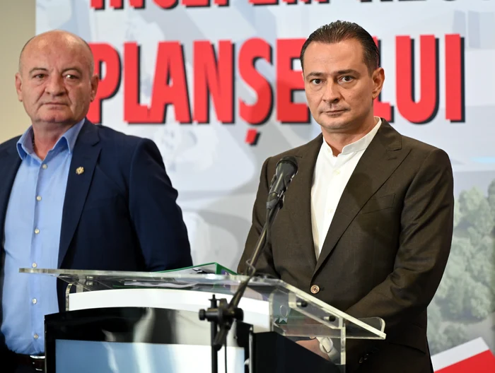 Prefectul Capitalei, Mugur Mihai Toader și primarul sectorului 4, Daniel Băluță