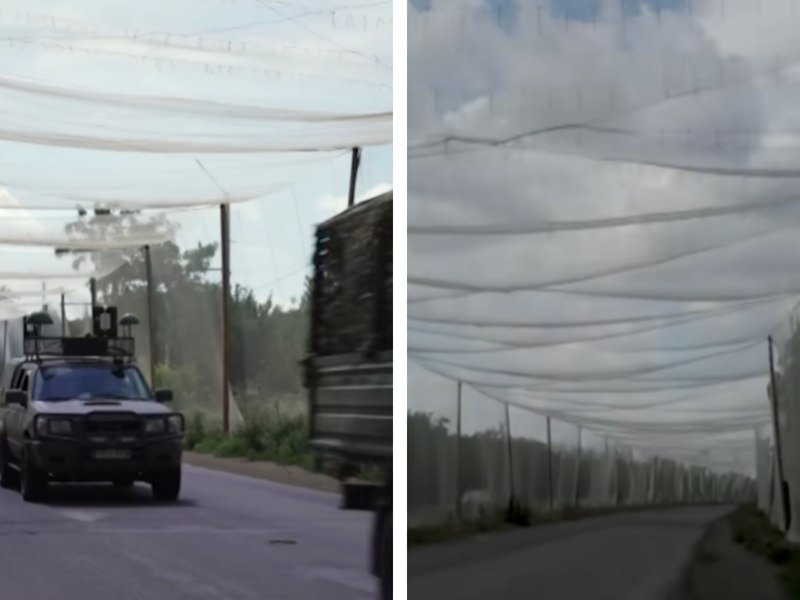 Plasele de pescuit folosite de francezi, devenite scuturi anti-drone în Ucraina. „Uimitor cum ceva atât de simplu funcționează atât de bine”