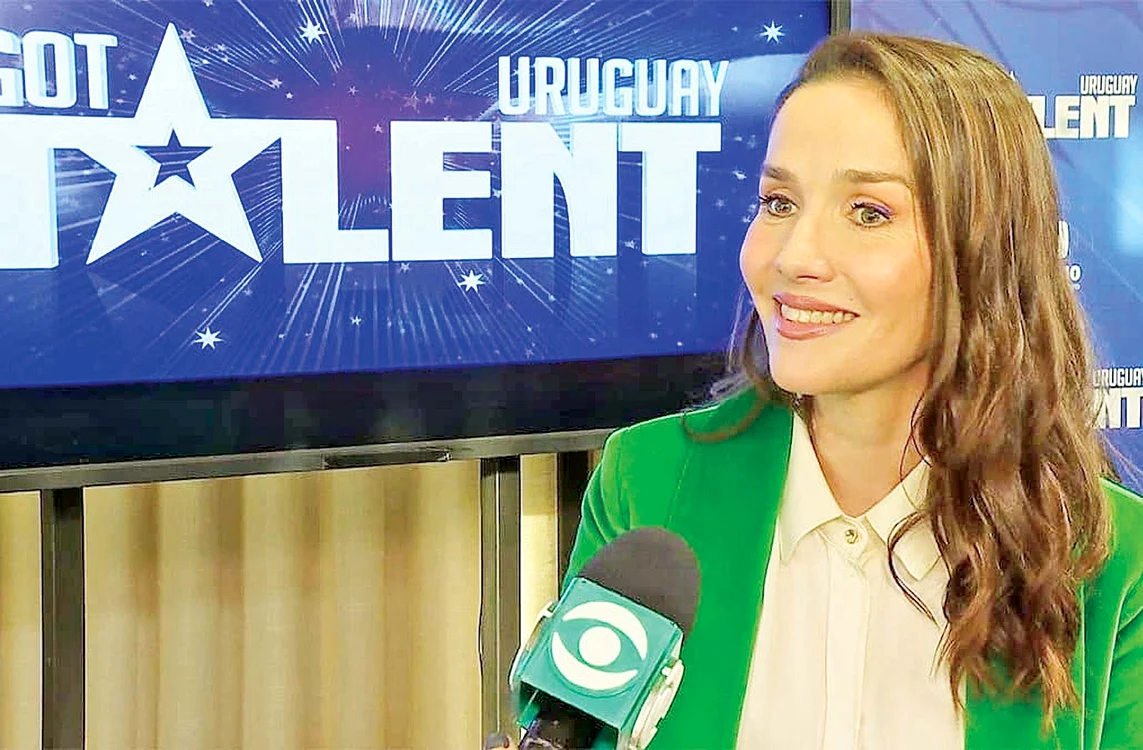 Natalia Oreiro  este și vedetă tv  în Uruguay