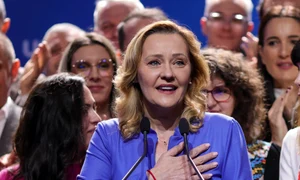 Elena Lasconi declaratii dupa primul tur 25 noiembrie 2024  Foto Inquam Photos Octav Ganea (4) jpg