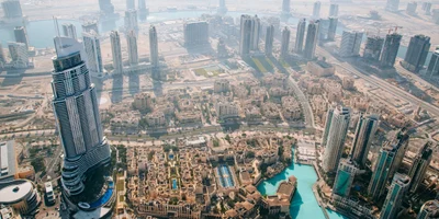 Burj Khalifa din Dubai cea mai înaltă clădire din lume Foto Expedia jpg