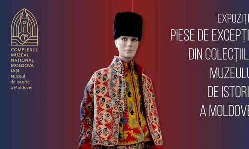 Unul dintre cele mai frumoase şi complete costume de surugiu din ţară, expus la Palatul Culturii din Iași jpeg