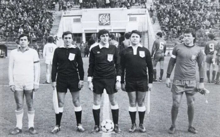 Ion Velea, arbitru de centru la finala Cupei 30 decembrie, Steaua - Chimia Râmnicu Vâlcea (1984)