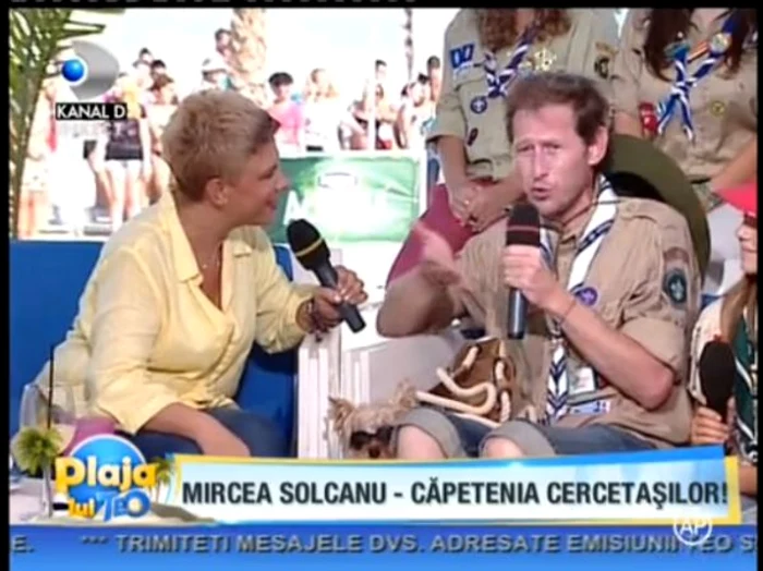 Solcanu a fost azi invitatul lui Teo