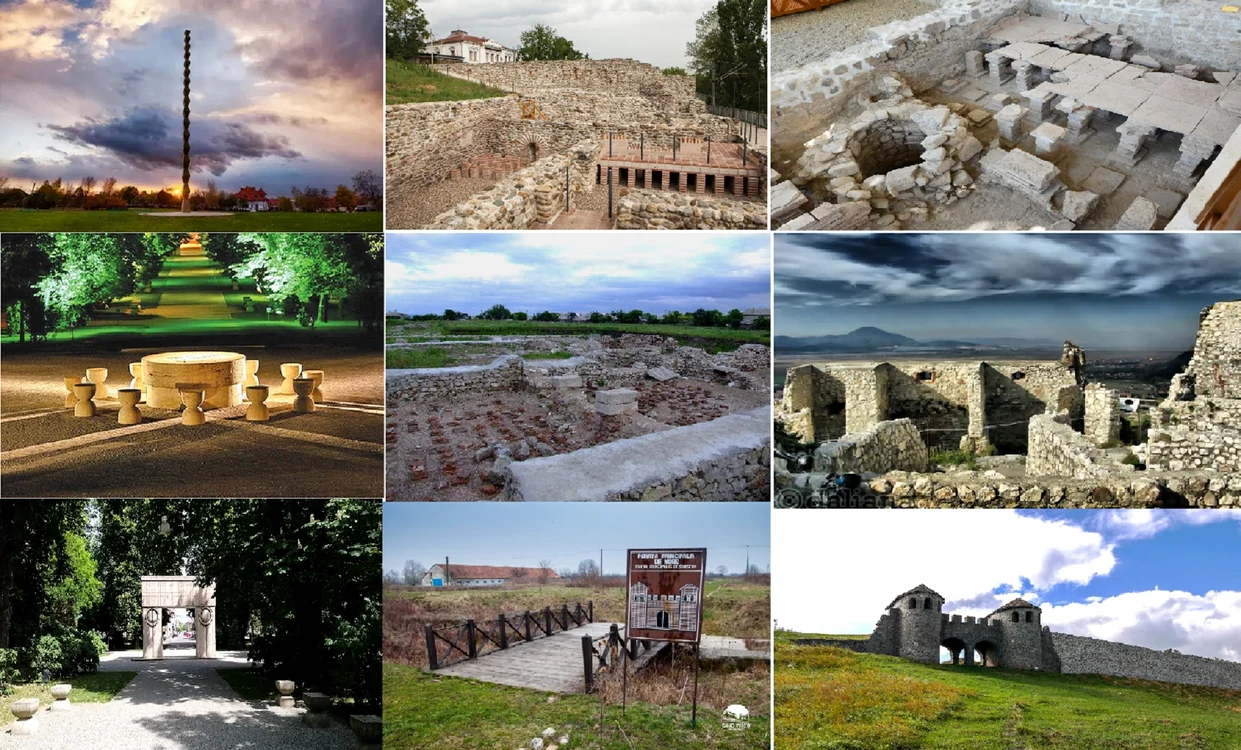 Obiective ce vor fi incluse din iulie 2024 în Patrimoniul Mondial UNESCO Colaj