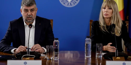 Marcel Ciolacu și Victoria Stoiciu FOTO Inquam / Octav Ganea 