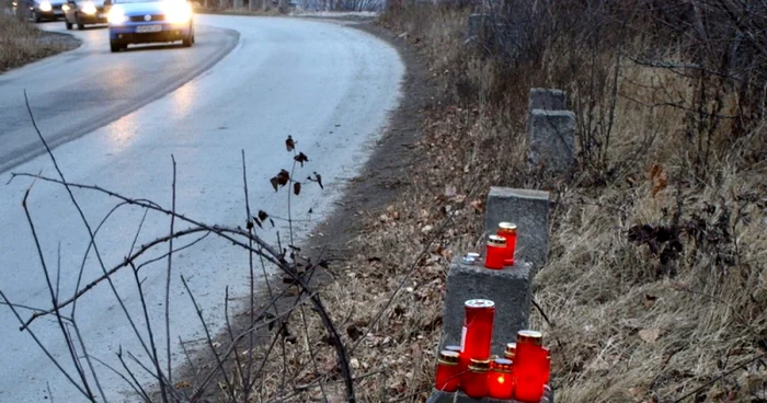 Mai multe accidente mortale au avut loc în ultimii ani pe DJ 687. FOTO: Daniel Guţă. ADEVĂRUL.