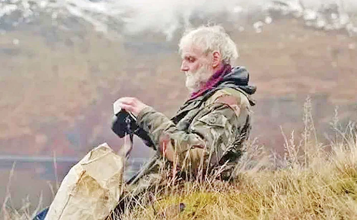 Ken Smith, 74 de ani, a fugit din lumea civilizată la scurt timp după ce a făcut 30 de ani