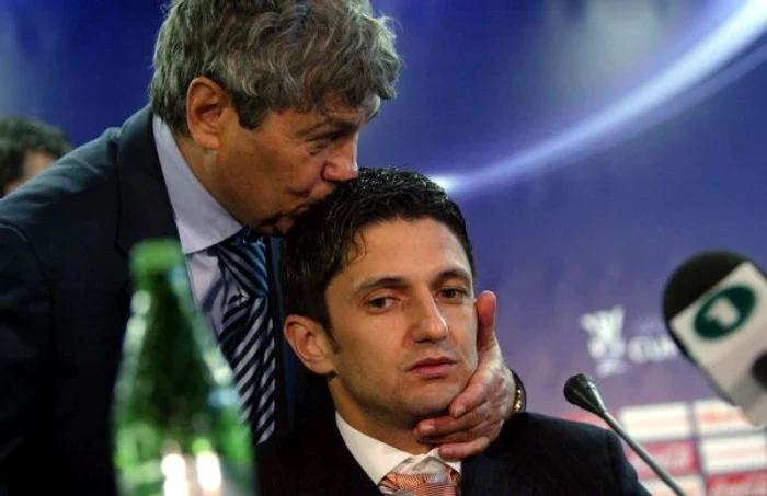 Mircea Lucescu şi Razvan Lucescu