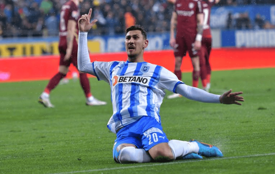 U Craiova - UTA Arad 2-1. Oltenii au întors scorul și s-au apropiat la 6 puncte de lider