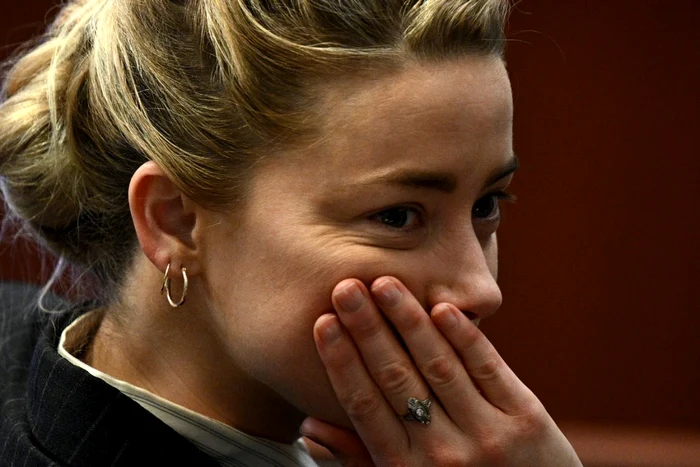 Amber Heard a trecut prin momente grele la proces (Foto: Profimedia)