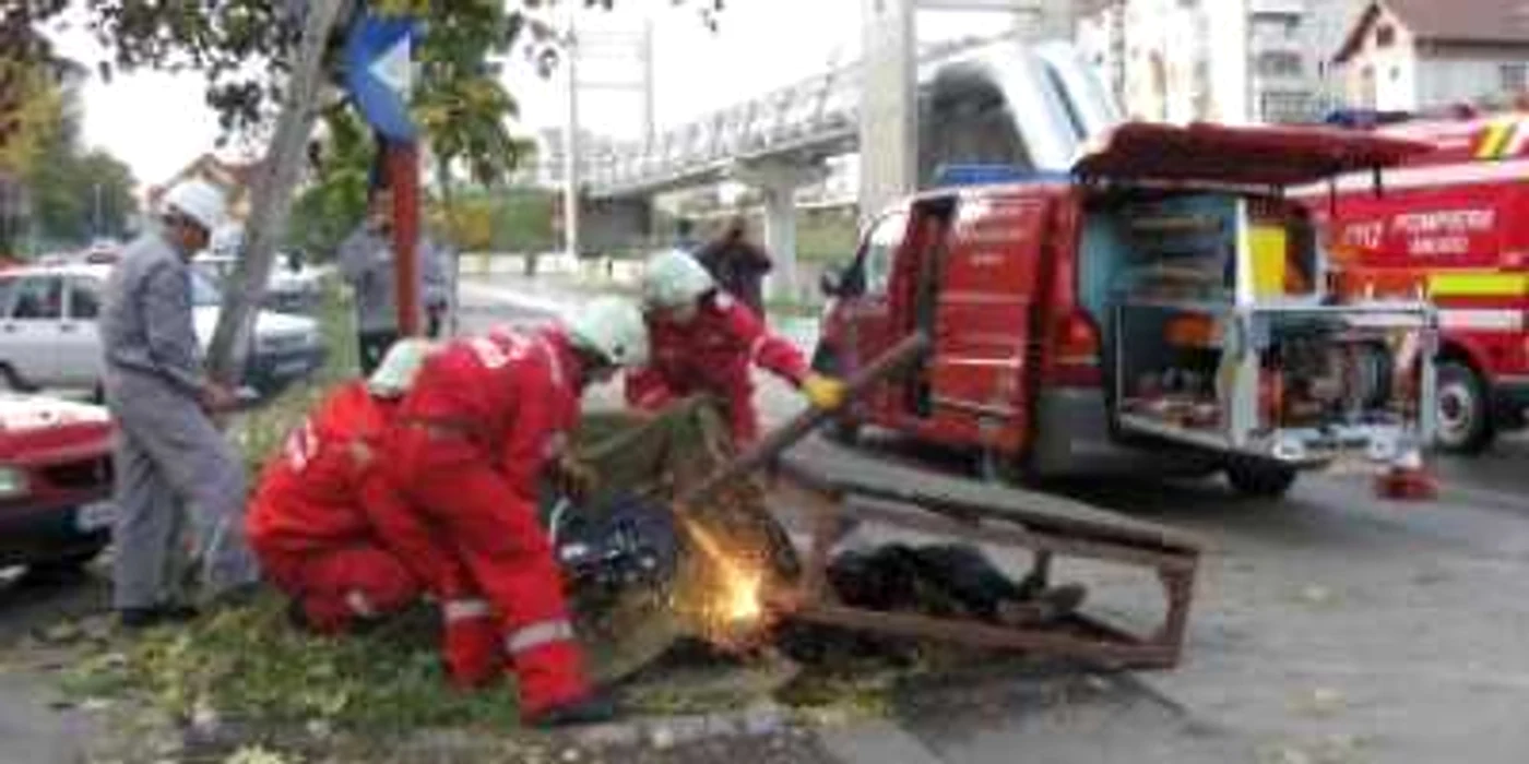 Râmnicu Vâlcea: „Cutremur” de 7,2 grade Richter în cartierul Ostroveni (GALERIE FOTO)