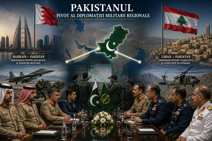 Pakistanul ca pivot al diplomației militare region
