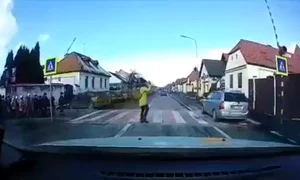 invatatoare trecere pietoni png