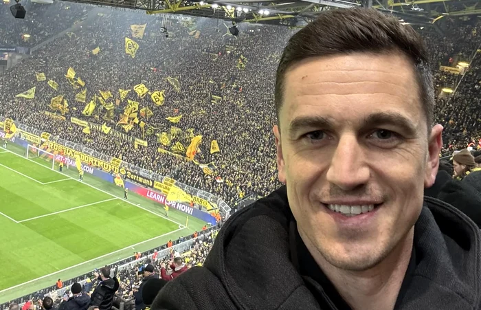 Florin Gardoș, într-o imagine de pe stadion FOTO Facebook