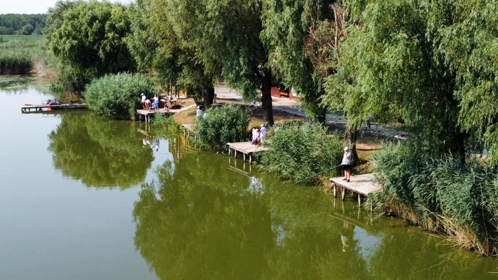 Balta Zătun, raiul pescarilor FOTO: ARHIVĂ